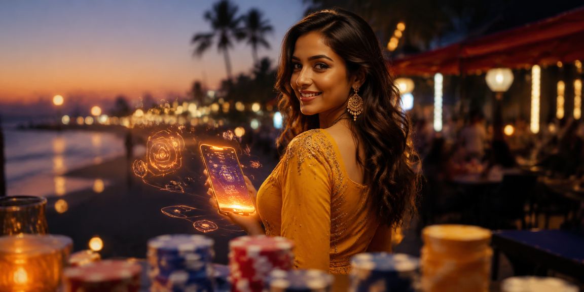 Preview of live casino gameplay interface