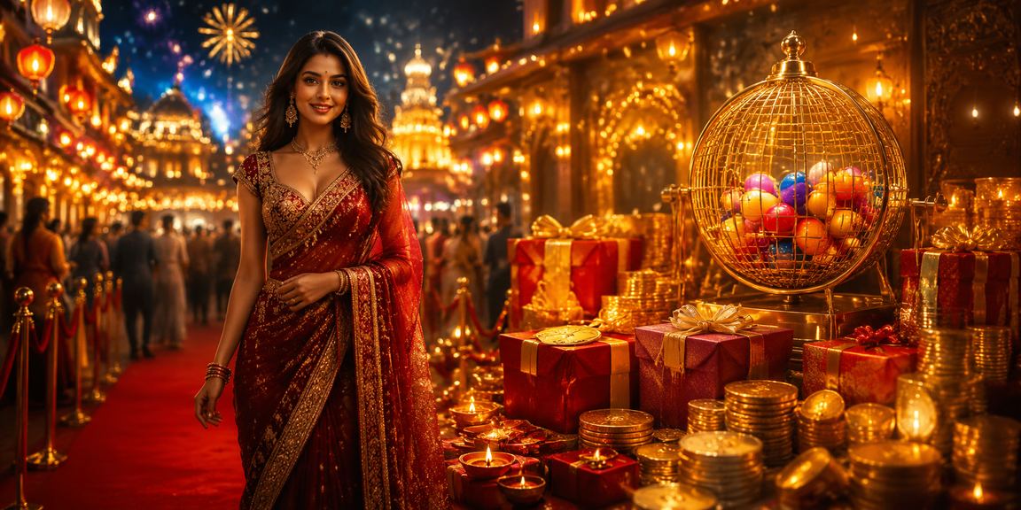 Indian festival scene representing festive balance and wellbeing