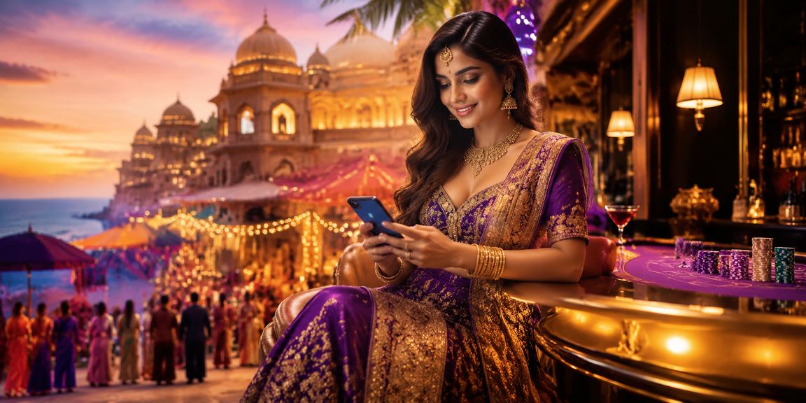 User browsing payment options on mobile casino app